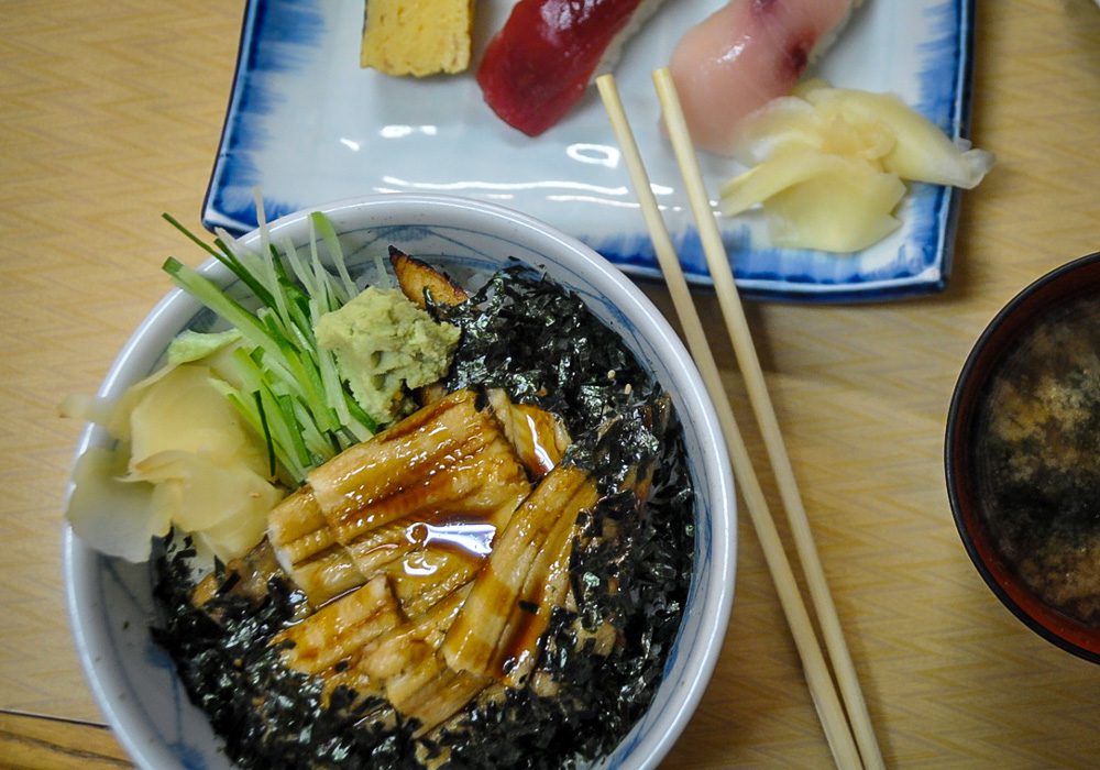 日本的美食| unagi